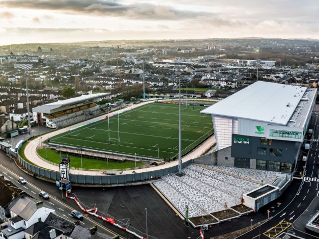 Connacht Rugby Stadium – 36m High Light Towers